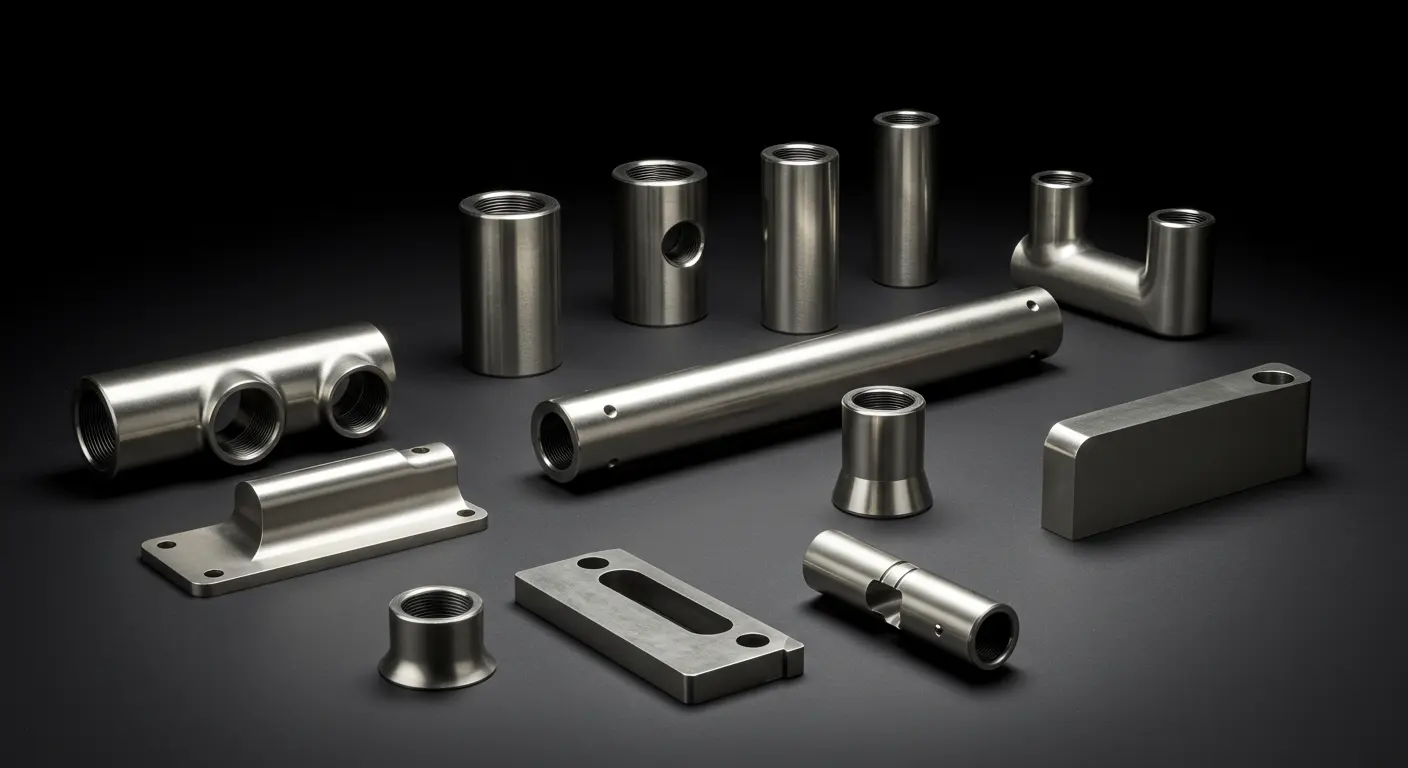 ステンレス鋼部品の機械加工