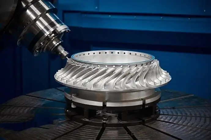 インペラーCNC加工