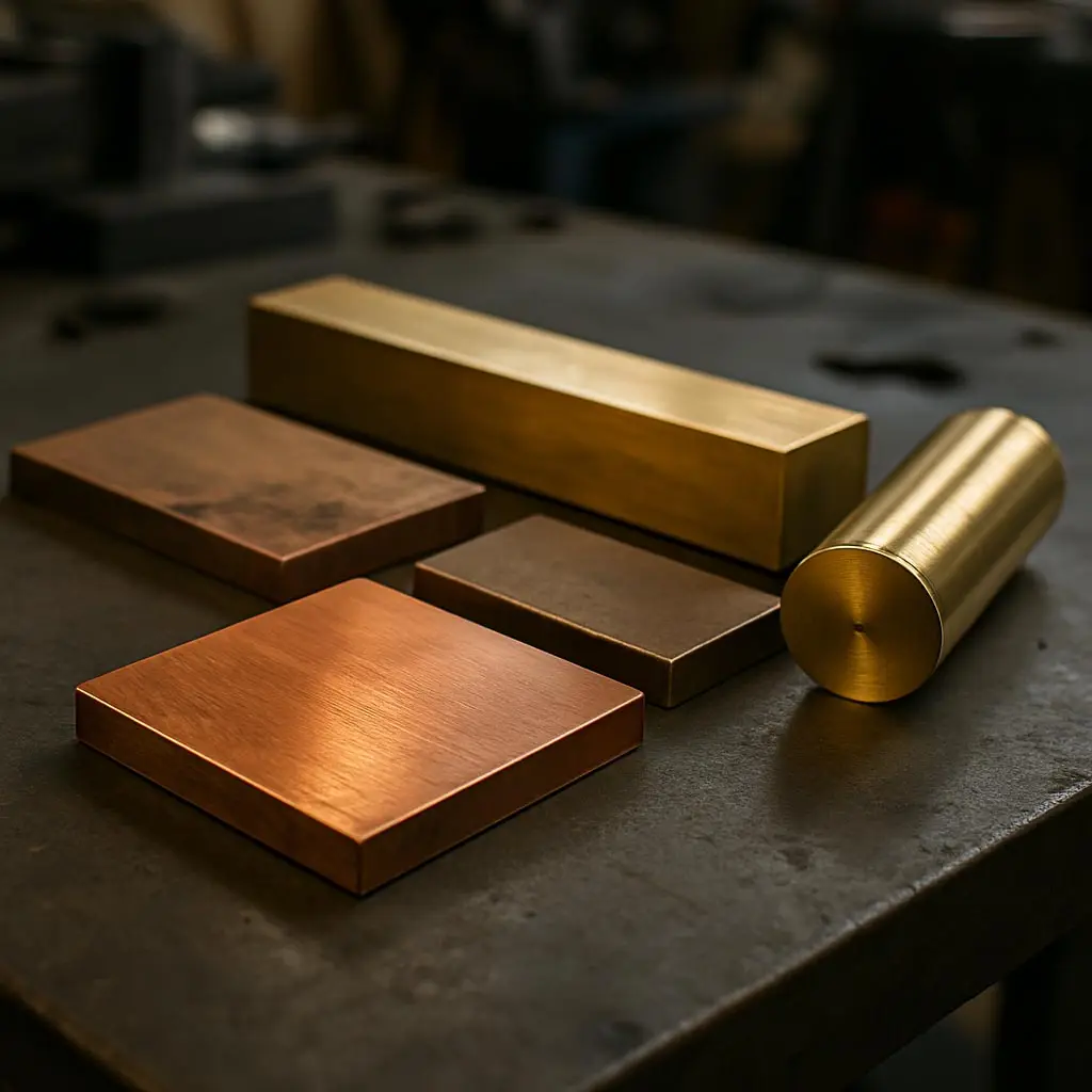 Brass vs Bronze vs Copper