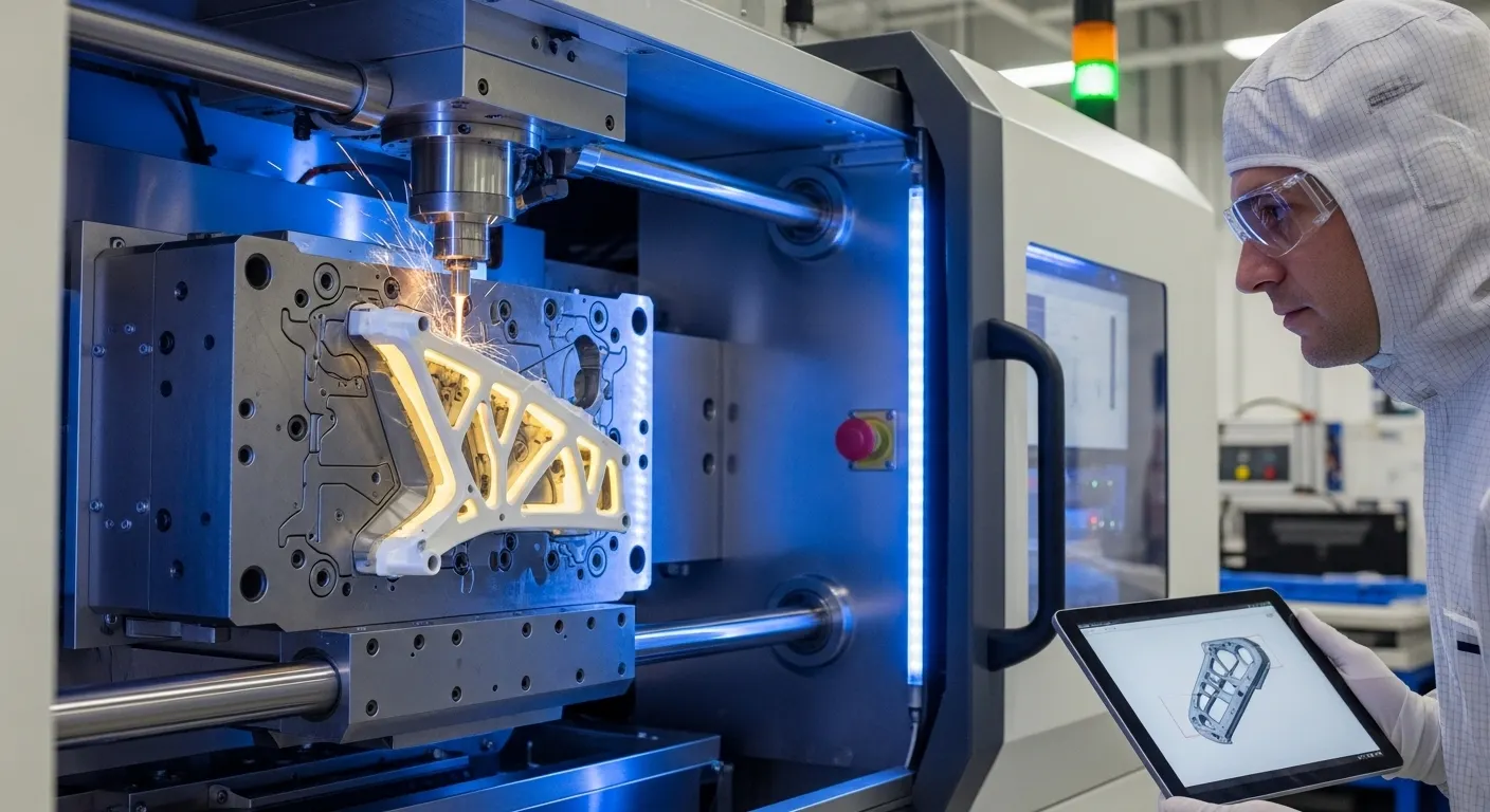 Aerospace prototype injection molding