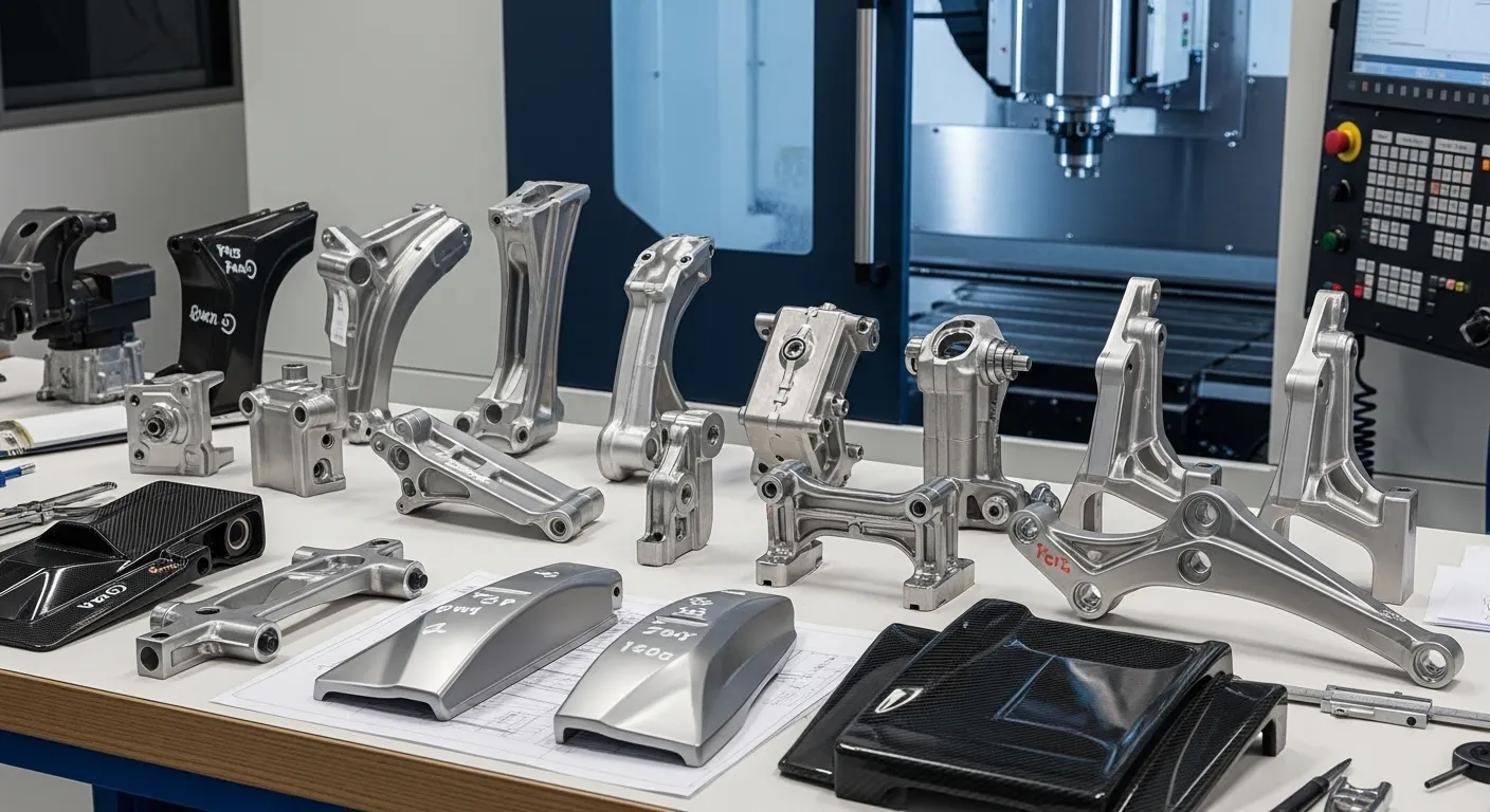 Automotive Cnc prototype parts