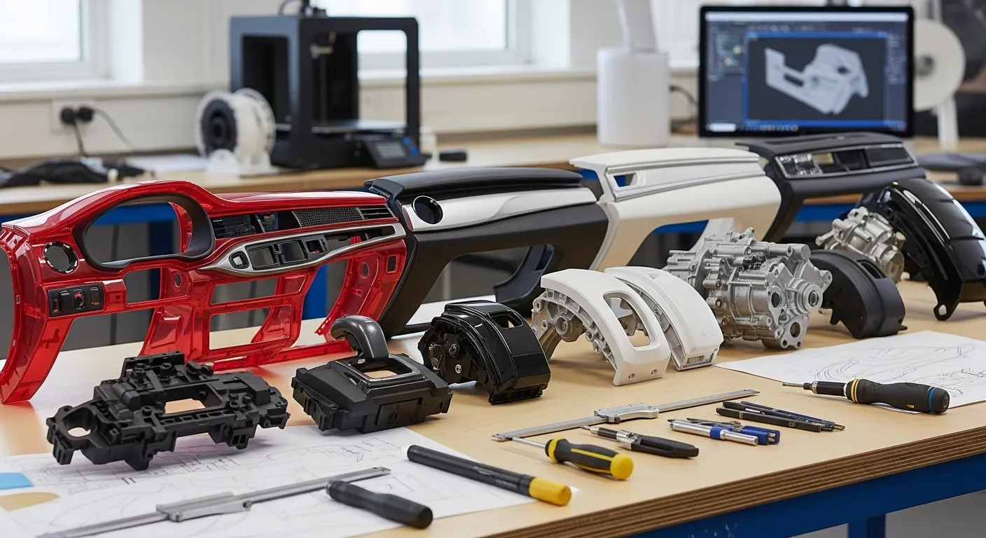 Automotive injection molding prototypes