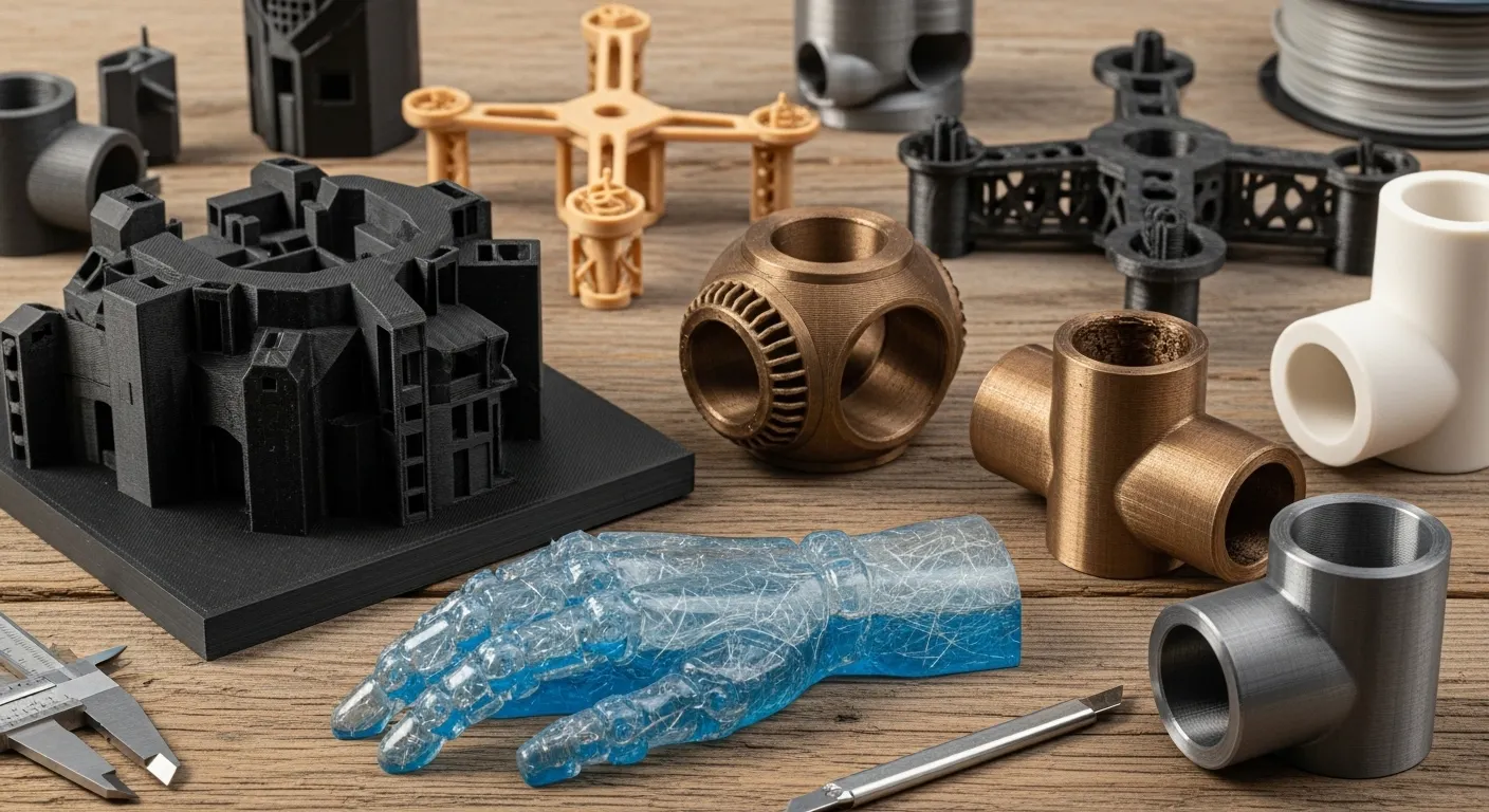 Composite 3d printed prototypes