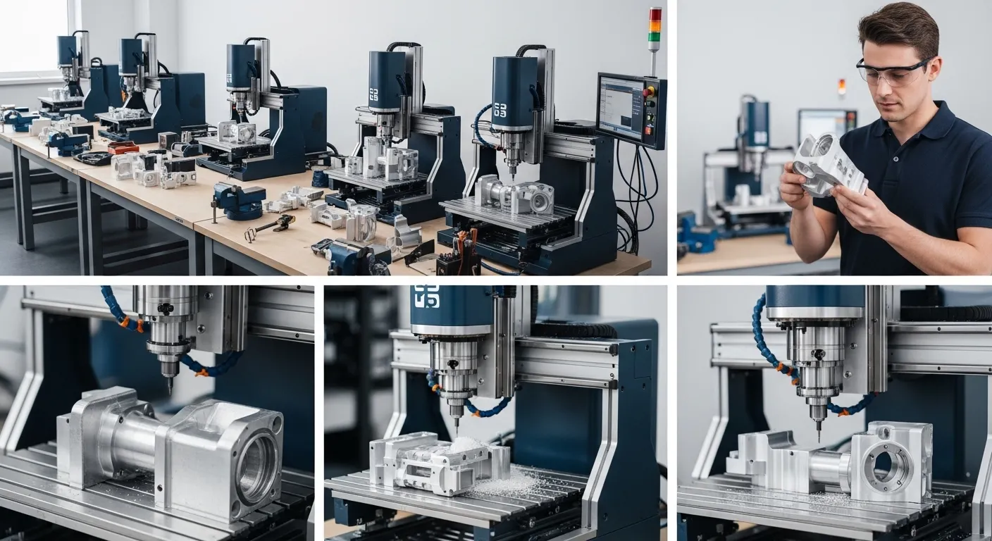 low-volume CNC prototype production