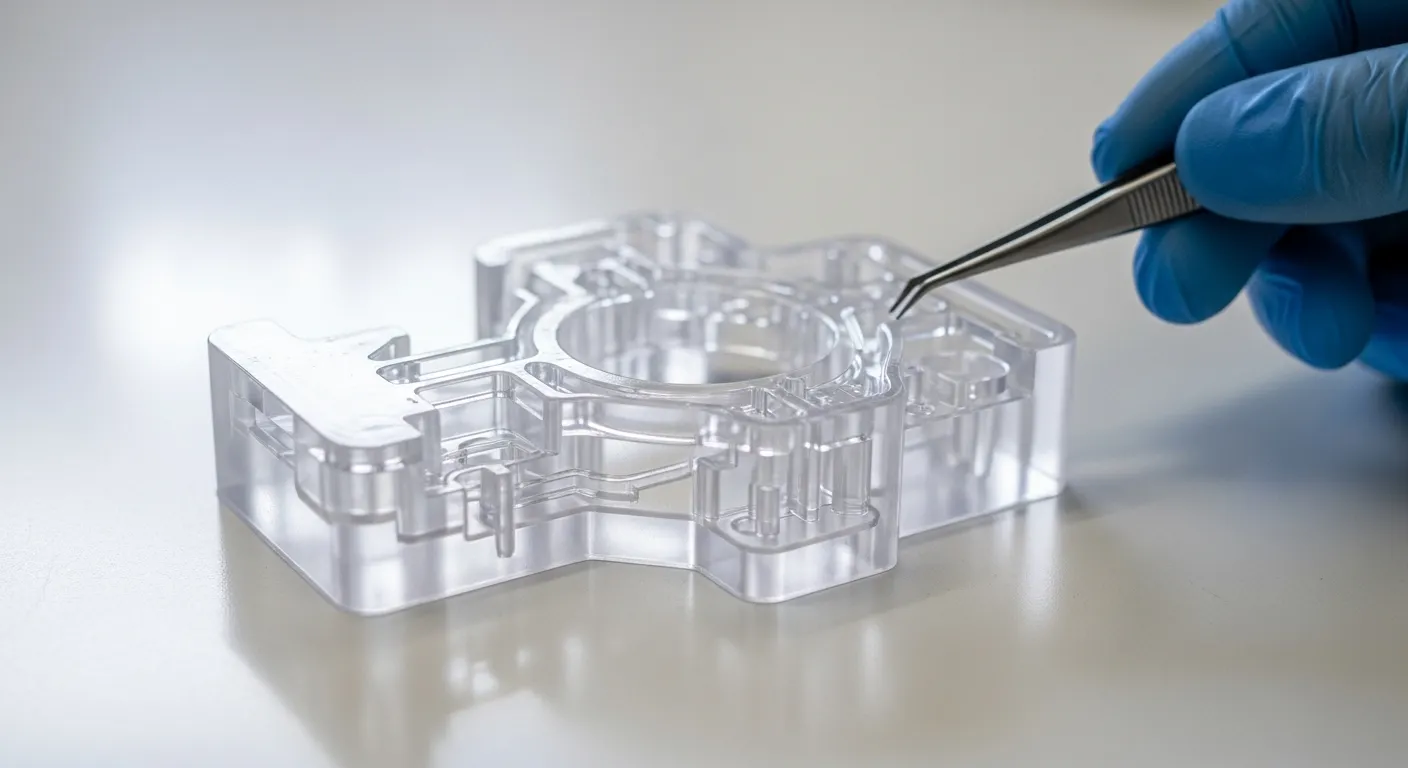 medical-grade plastic injection prototype