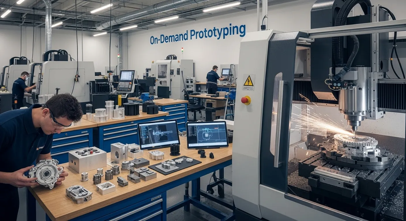 on-demand CNC machining prototyping