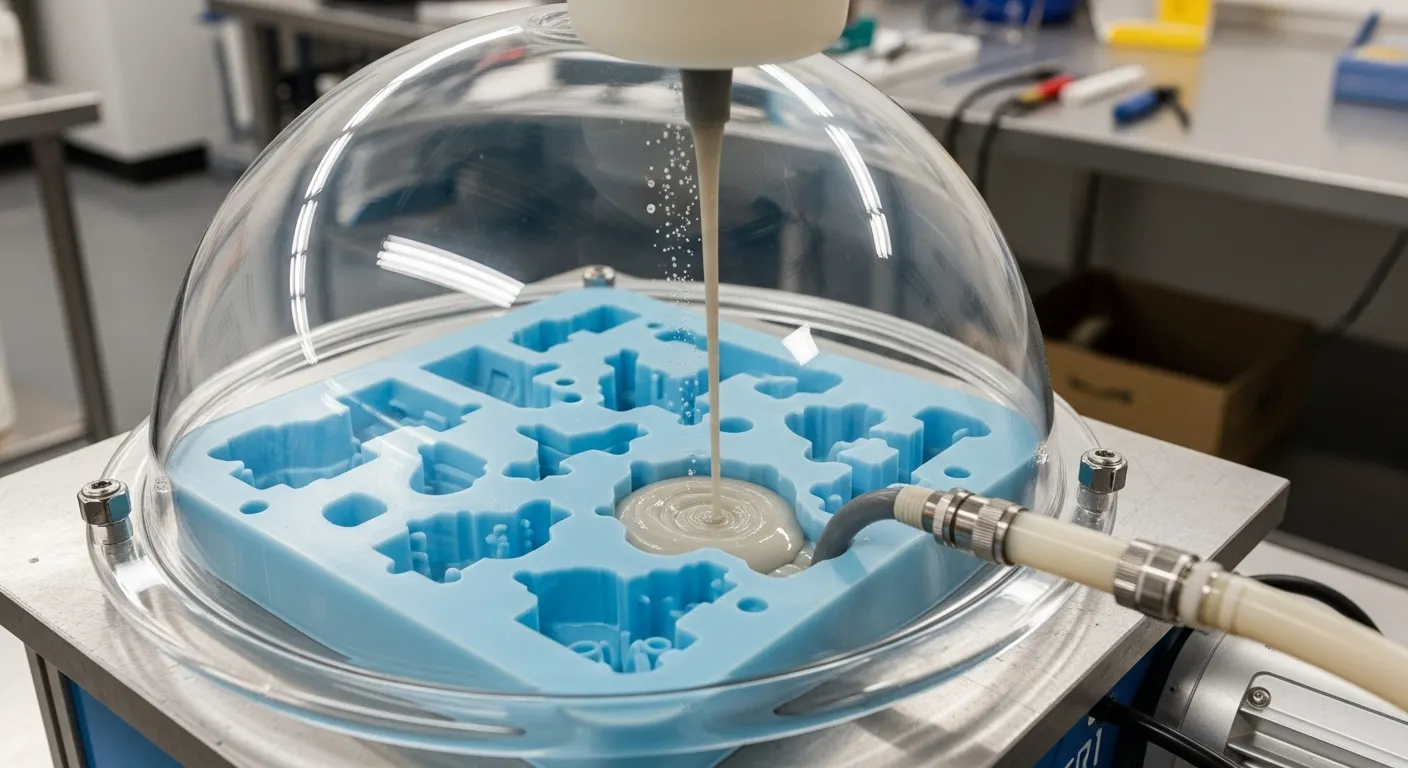 silicone mold vacuum casting services