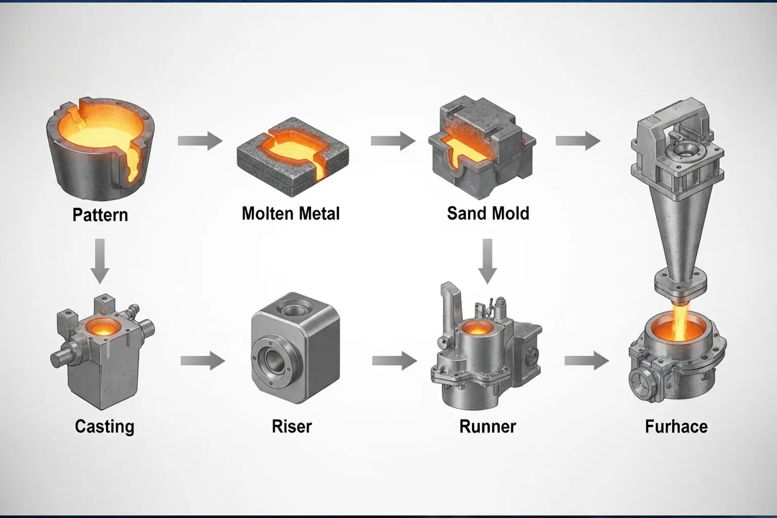 Was ist Metallguss? Ein vollständiger Leitfaden für Hersteller und Ingenieure