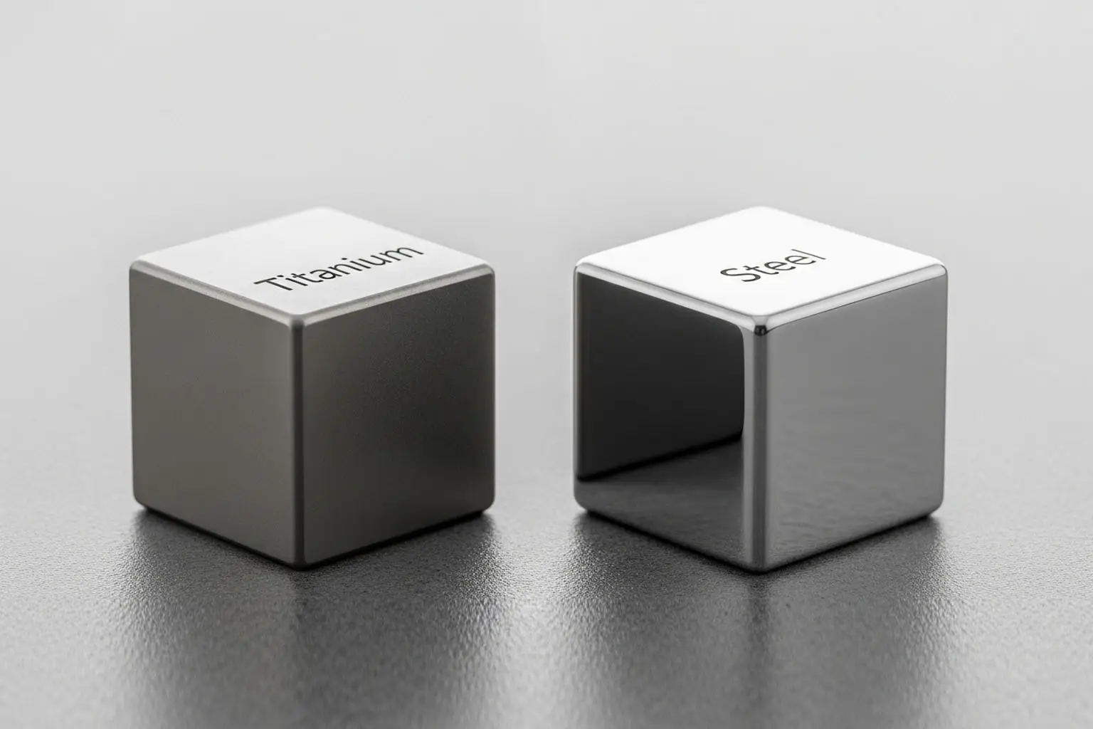 Titan vs. Stahl: Der ultimative Vergleich der Härte, Kraft, und Gewicht