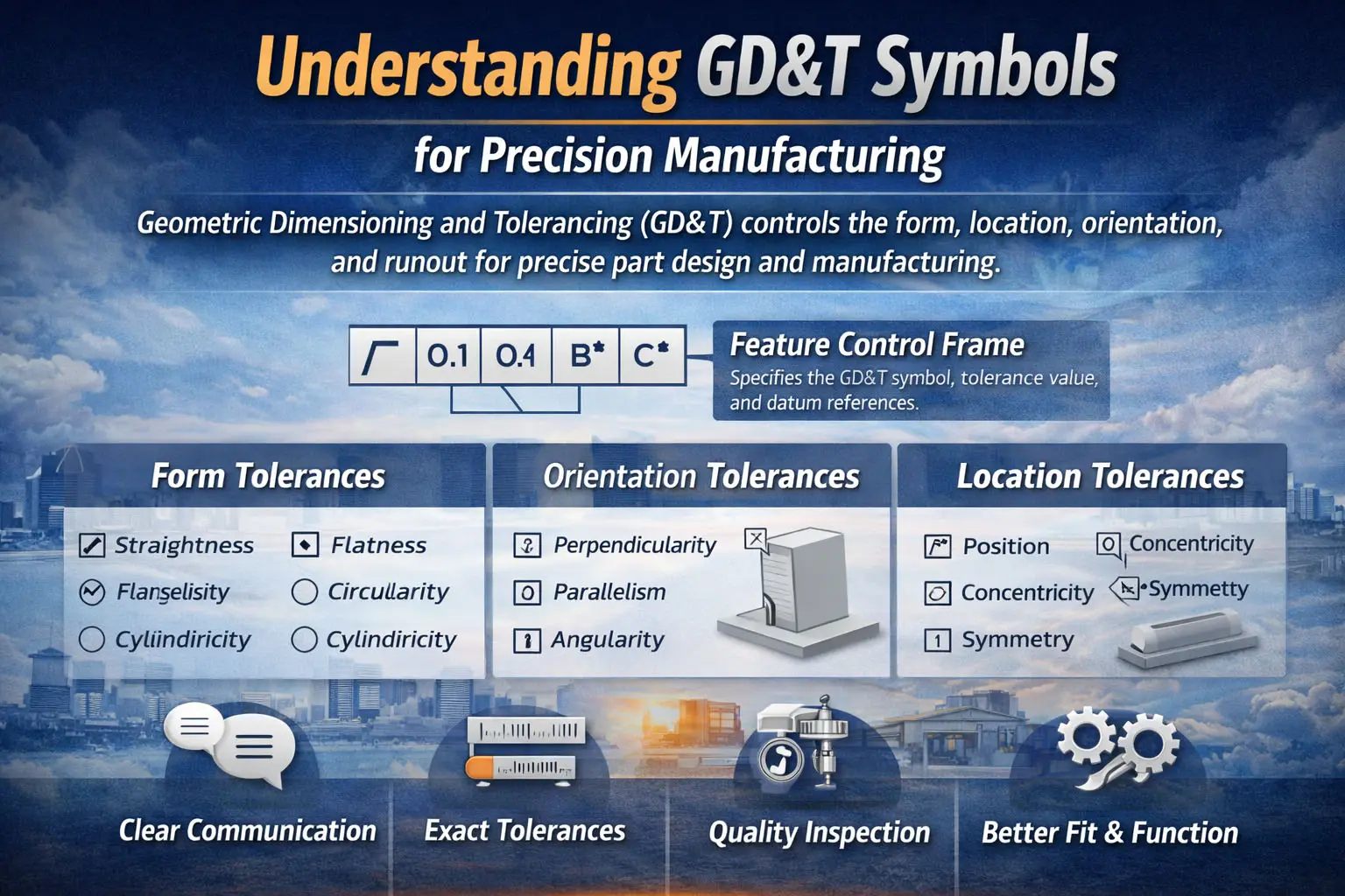 The Ultimate Guide to GD&T Symbols: Precision Standards for Modern Manufacturing